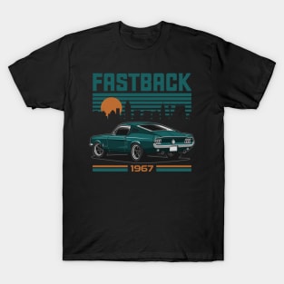 1967 Mustang GT Fastback T-Shirt